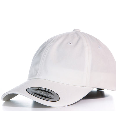 Gorra de pap con correa de bisbol en la parte trasera (6245CM) | Blanco