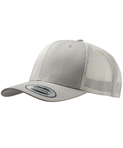 Gorra trucker retro (6606) | Plata/Plata