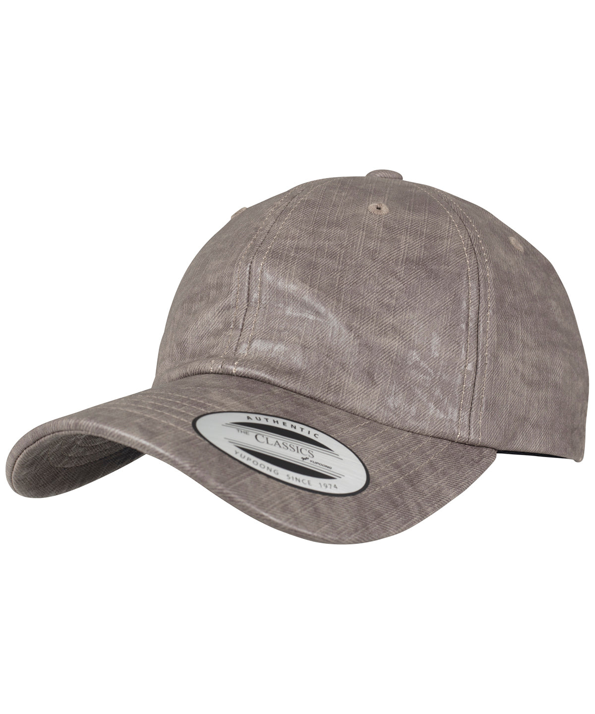Gorra recubierta de perfil bajo (6245C) | Taupe Oscuro