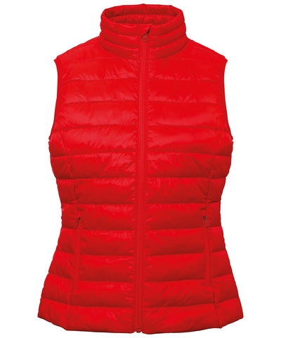 Chaleco acolchado para mujer | Rojo