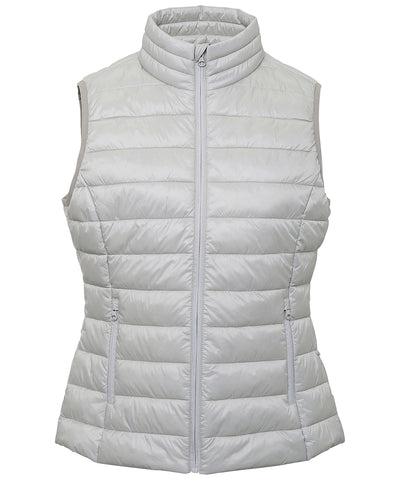 Chaleco acolchado para mujer | Plata