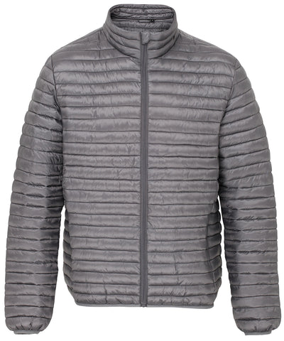 Chaqueta acolchada Tribe fineline | Acero