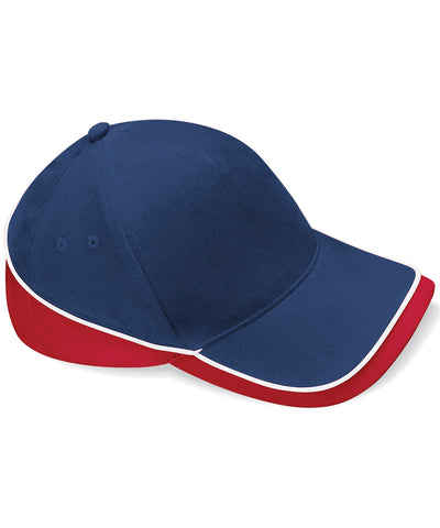 Gorra de competicin para equipo | Azul Marino/Rojo Clsico