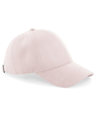 Gorra de seis paneles de ante sinttico | Rosa Empolvado