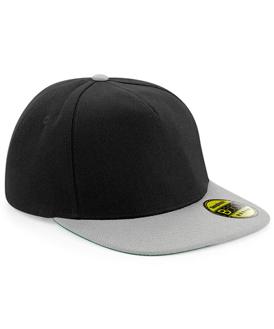 Gorra snapback de visera plana original | Negro/Gris