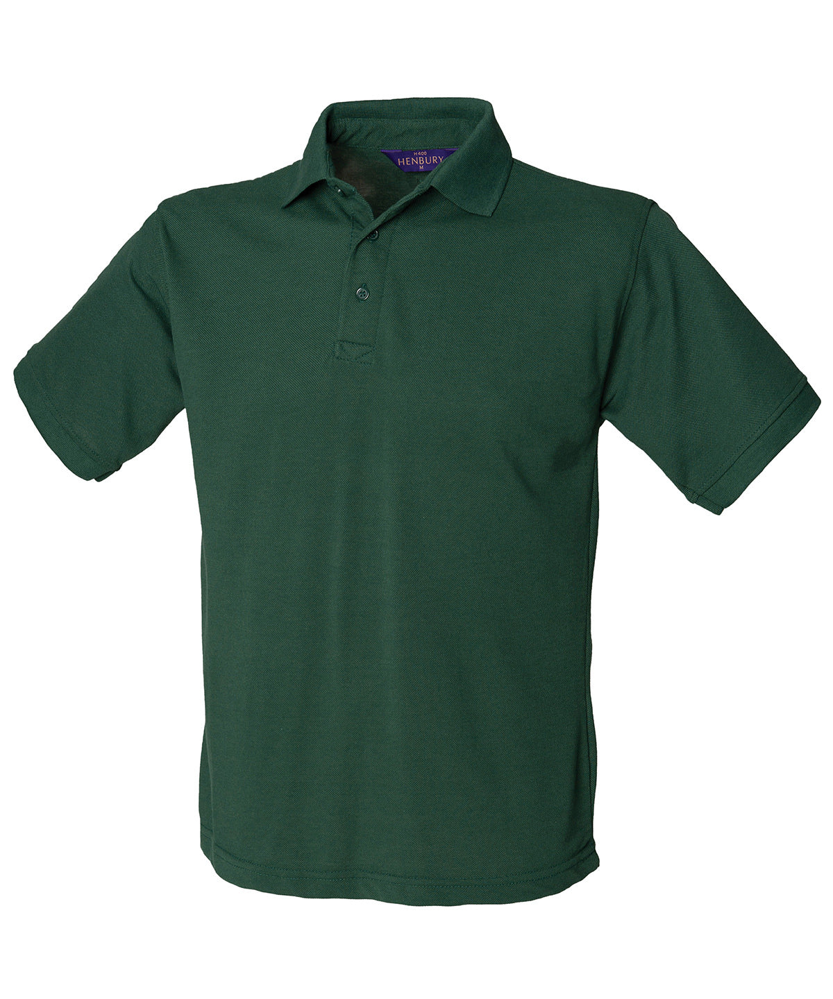 Camisa polo piqu clsica 65/35 | Verde Botella