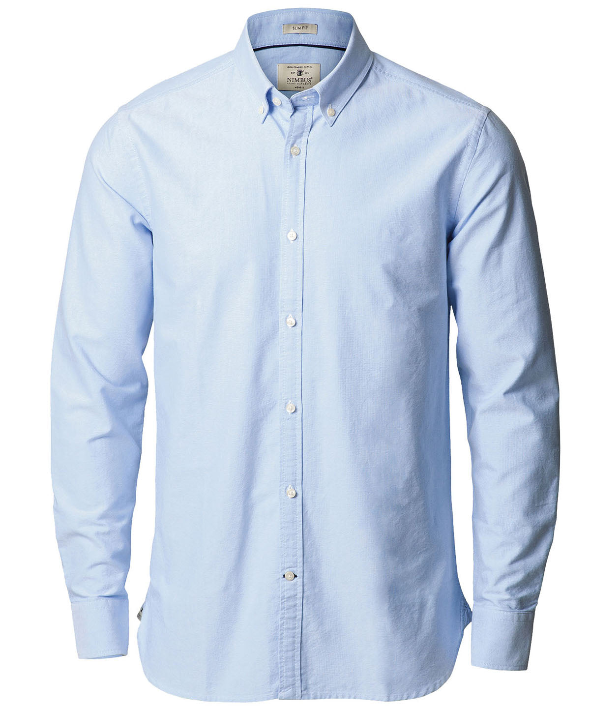 Camisa Oxford clsica Rochester Slim Fit | Azul Celeste