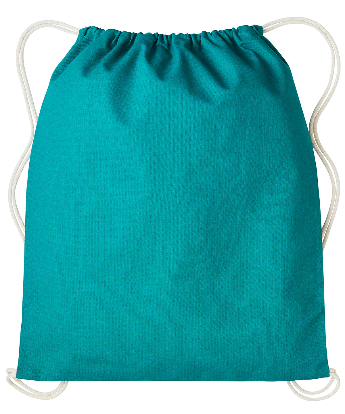Saco de gimnasio con cordones | Verde/Natural