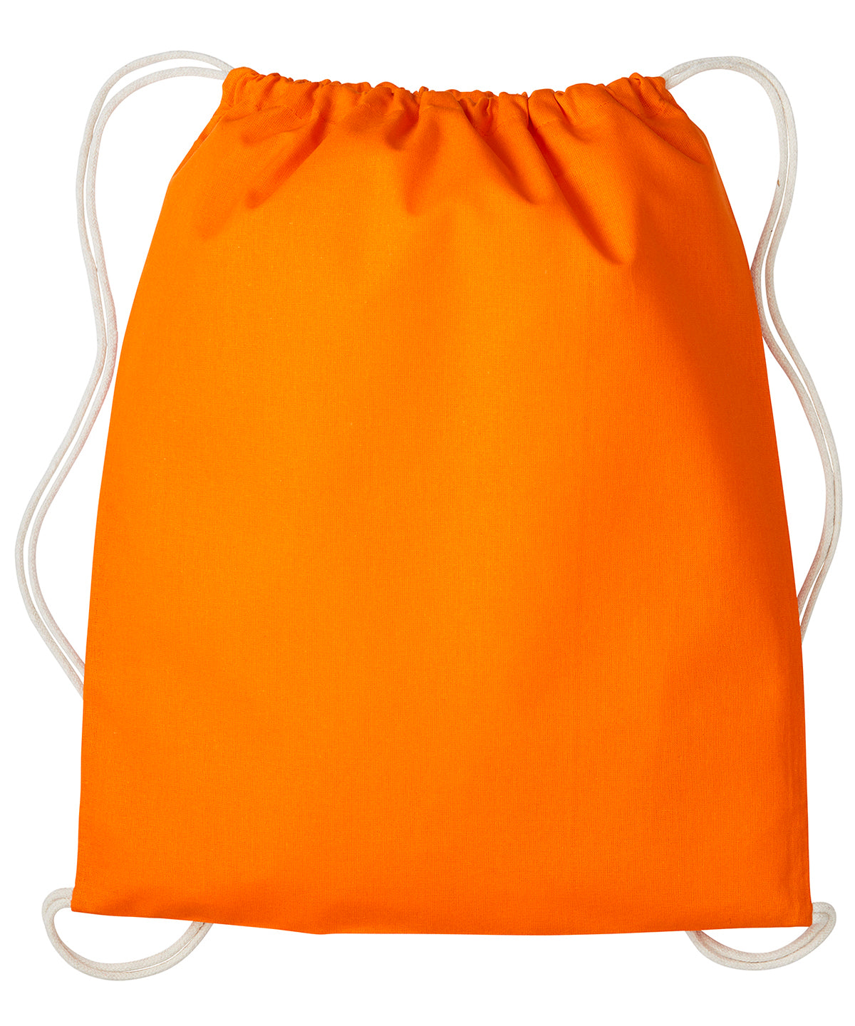 Saco de gimnasio con cordones | Naranja/Natural