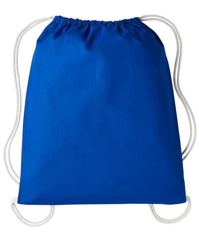Saco de gimnasio con cordones | Azul Real/Natural
