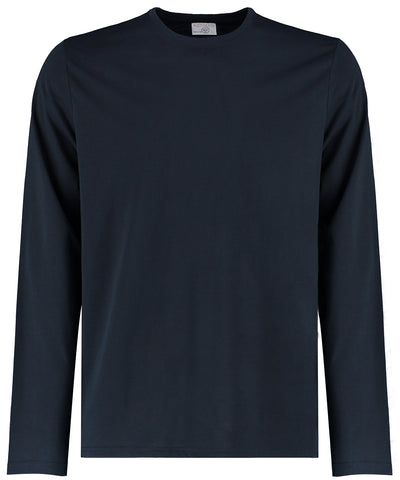 Camiseta de manga larga Superwash® 60C (corte ajustado a la moda) | Azul Marino