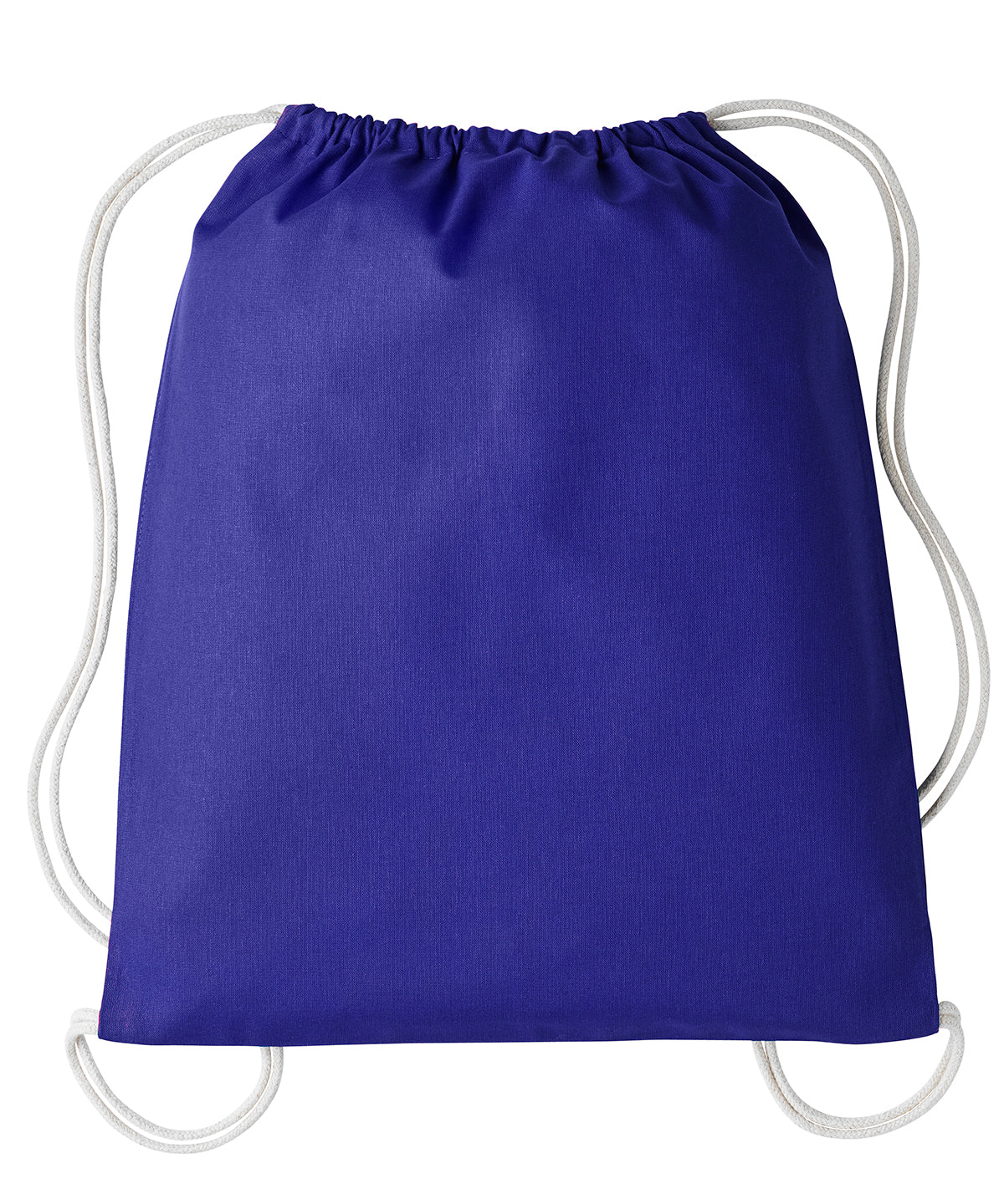 Saco de gimnasio con cordones | Morado/Natural
