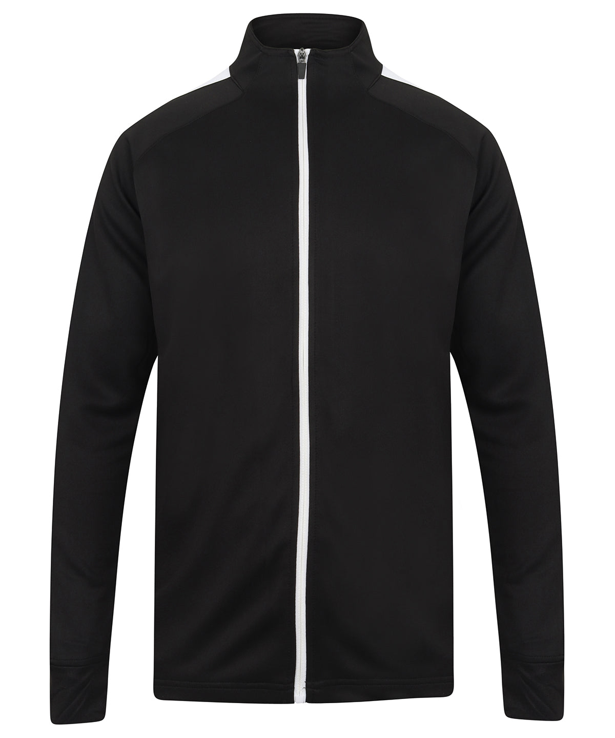 Sudadera de chndal de punto | Negro/Blanco - Negro/Blanco Hueso