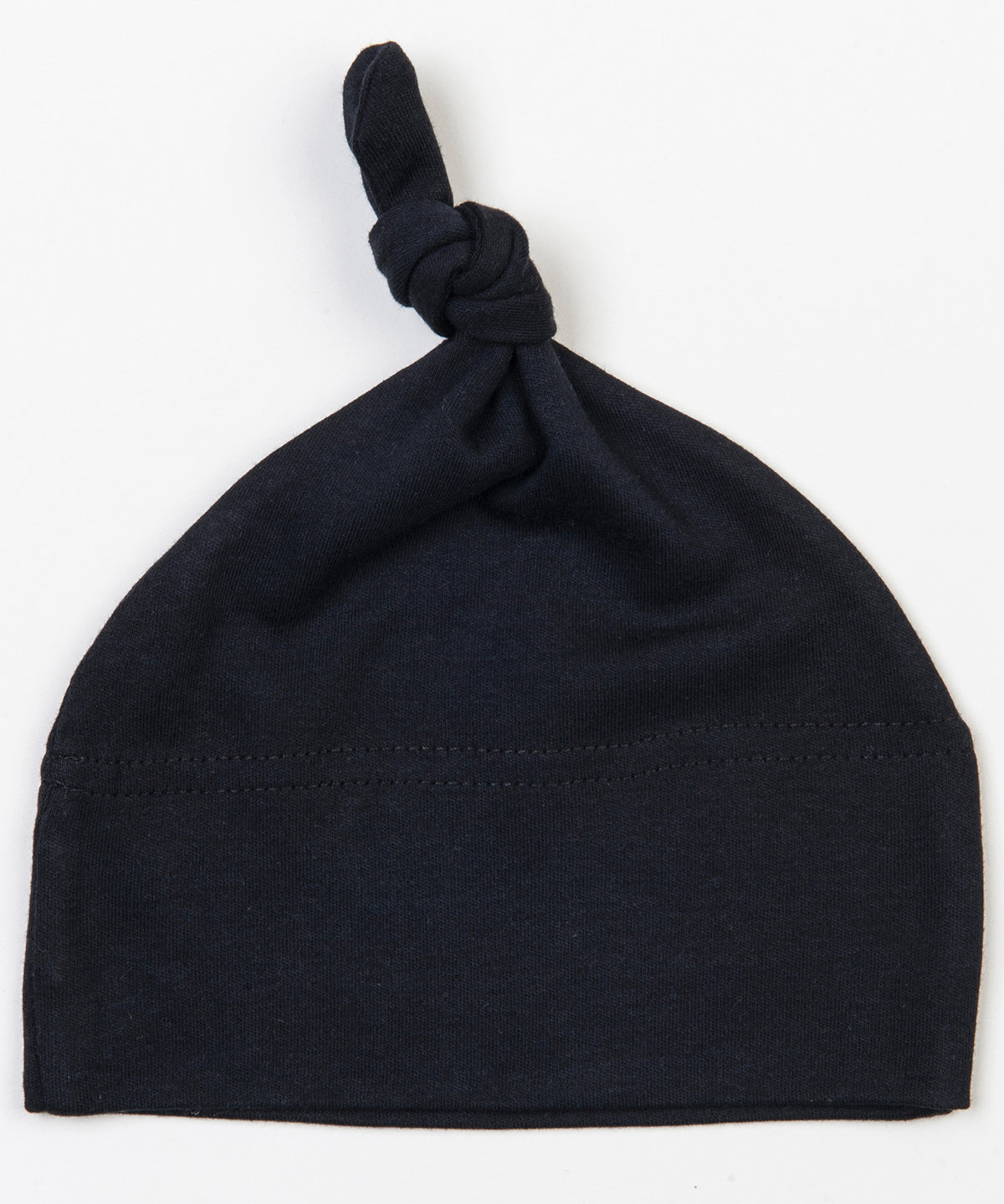 Gorro de beb con un nudo | Negro