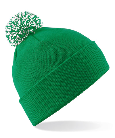 Gorro Snowstar® | Verde Kelly/Blanco