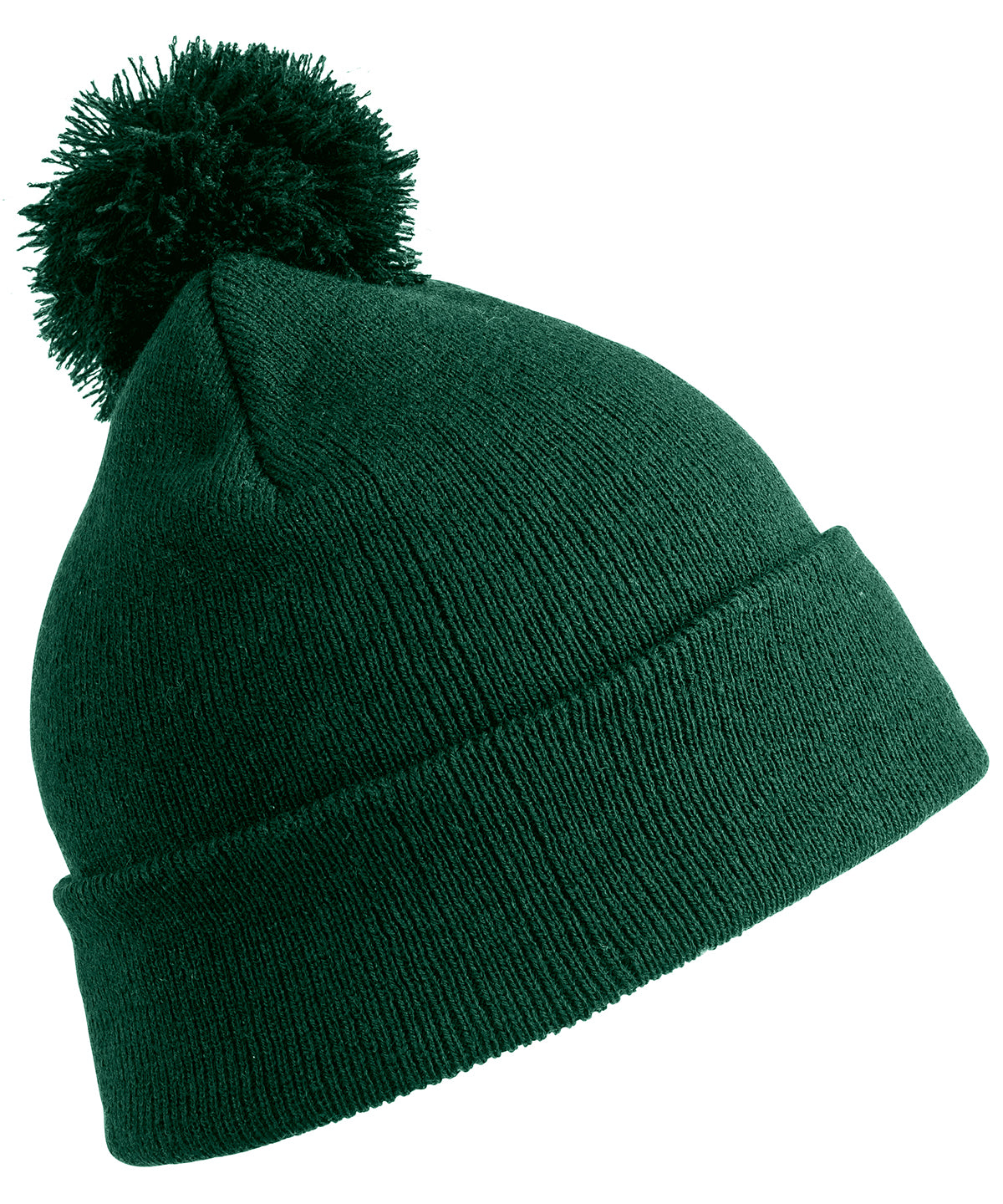 Gorro de pompn | Verde Botella