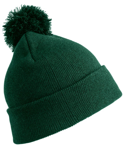 Gorro de pompn | Verde Botella