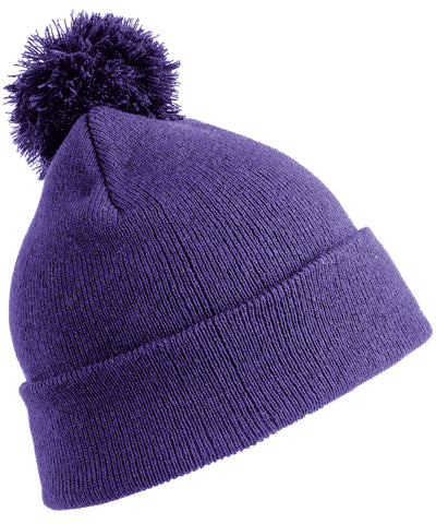Gorro de pompn | Morado