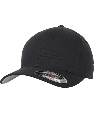 Flexfit de sarga cepillada (6377) | Negro