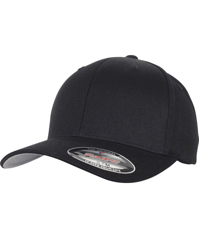 Flexfit mezcla de lana (6477) | Negro