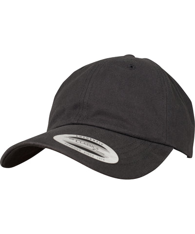 Gorra de algodn aterciopelado twill para pap (6245PT) | Negro