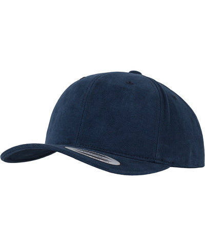 Twill de algodn cepillado de perfil medio (6363V) | Azul Marino