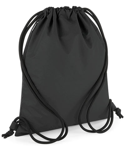 Saco de gimnasio reflectante | Negro Reflectante