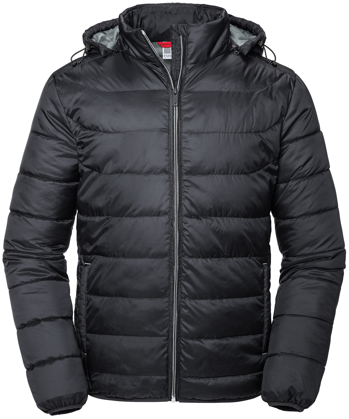 Chaqueta con capucha Nano | Negro