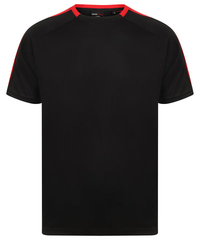 Camiseta de equipo unisex | Negro/Rojo