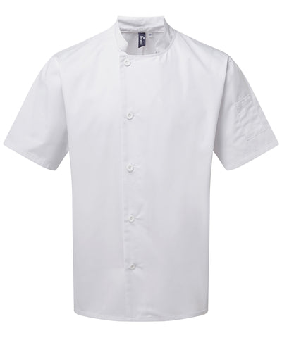 Cazadora de manga corta Chefs Essential | Blanco