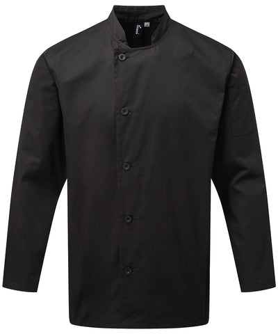 Cazadora de manga larga Chefs Essential | Negro