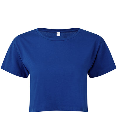 Top corto para mujer TriDri® | Azul Real