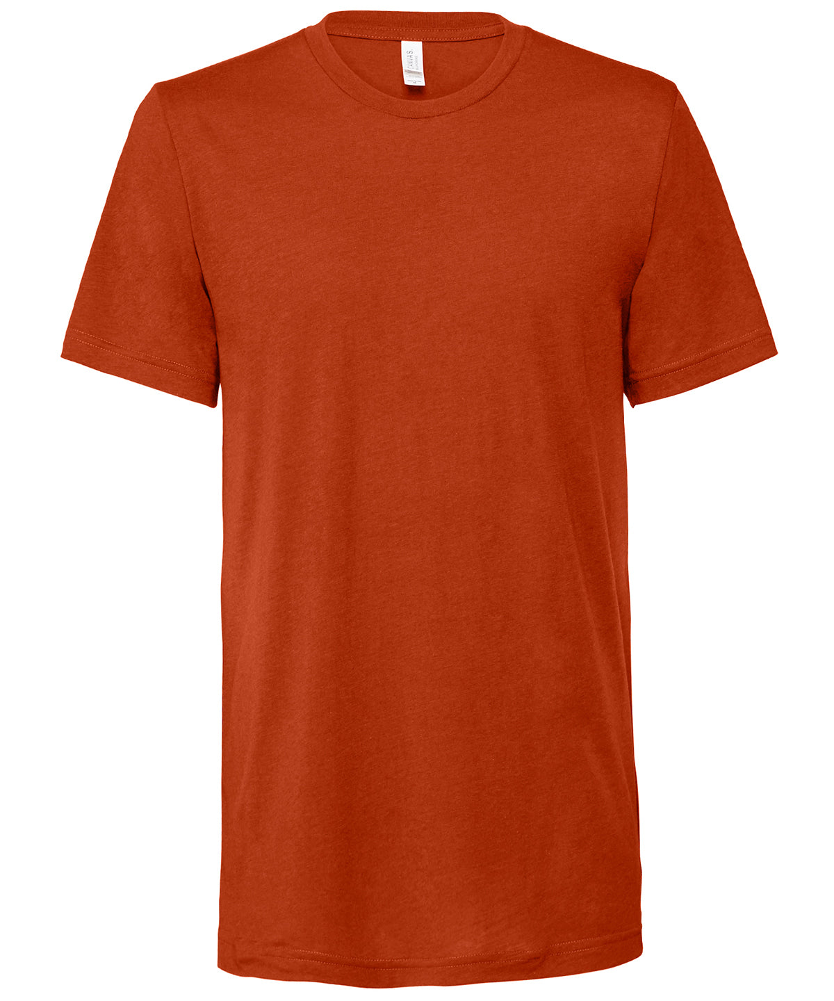 Camiseta unisex de cuello redondo de triblend | Mezcla De Ladrillo