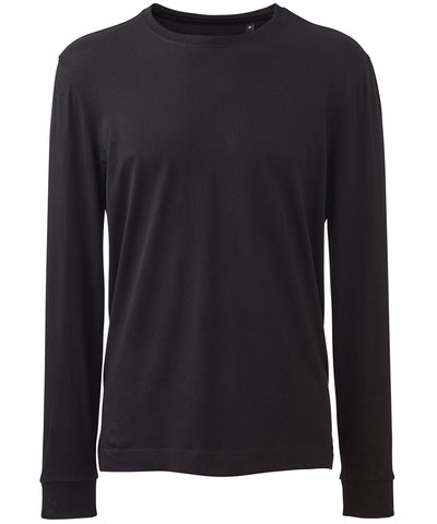 Camiseta de manga larga para hombre Coolplus® Anthem | Negra Profunda