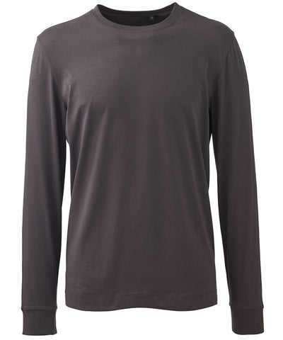 Camiseta de manga larga para hombre Coolplus® Anthem | Gris Oscuro