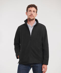 Forro polar outdoor con cremallera completa | Negro