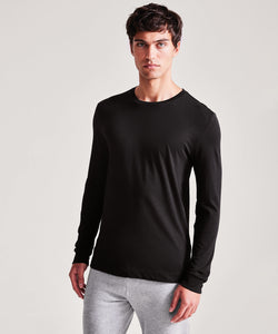 Camiseta de manga larga para hombre Coolplus® Anthem | Gris Oscuro