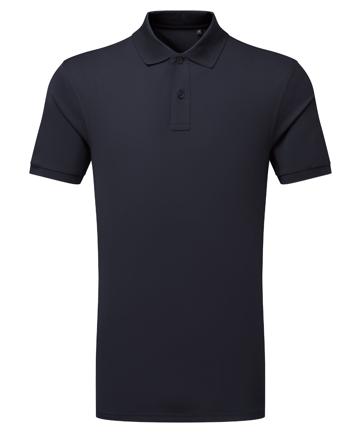 Polo de polister reciclado catinico | Azul Marino Francs
