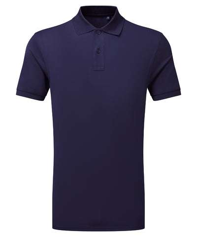 Polo de polister reciclado catinico | Azul Marino