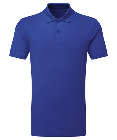 Polo de polister reciclado catinico | Azul Real
