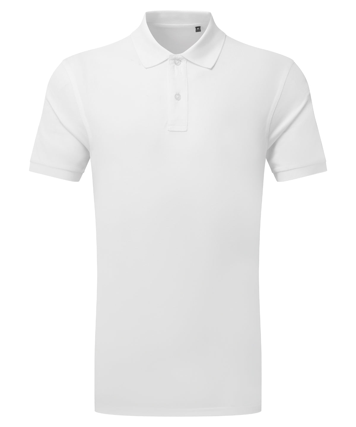 Polo de polister reciclado catinico | Blanco