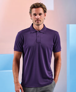Mens GlacierTech polo | Negro