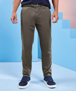 Chinos de corte clsico para hombre | Negro
