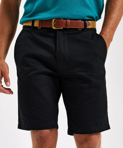 Pantalones cortos chinos para hombre | Negro