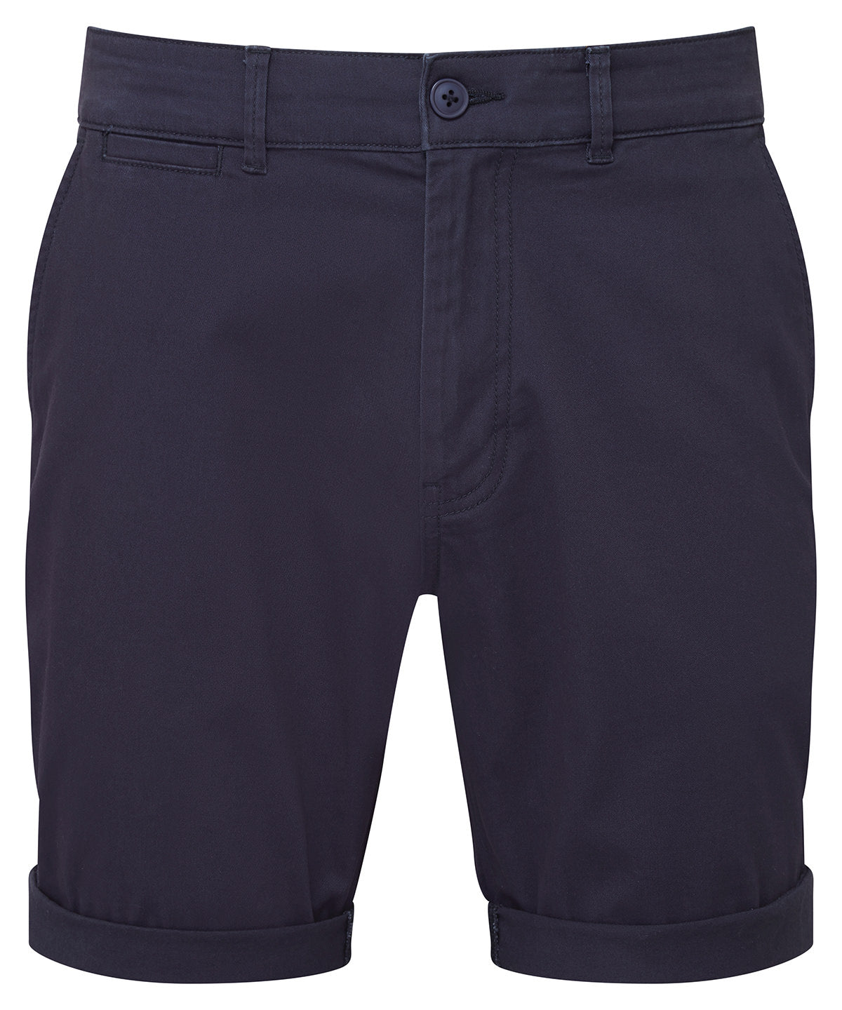 Pantalones cortos chinos ligeros para hombre | Azul Marino