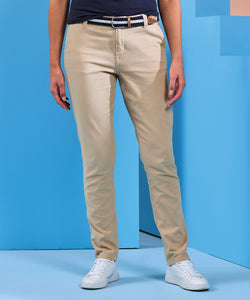 Chinos de corte clsico para mujer | Negro