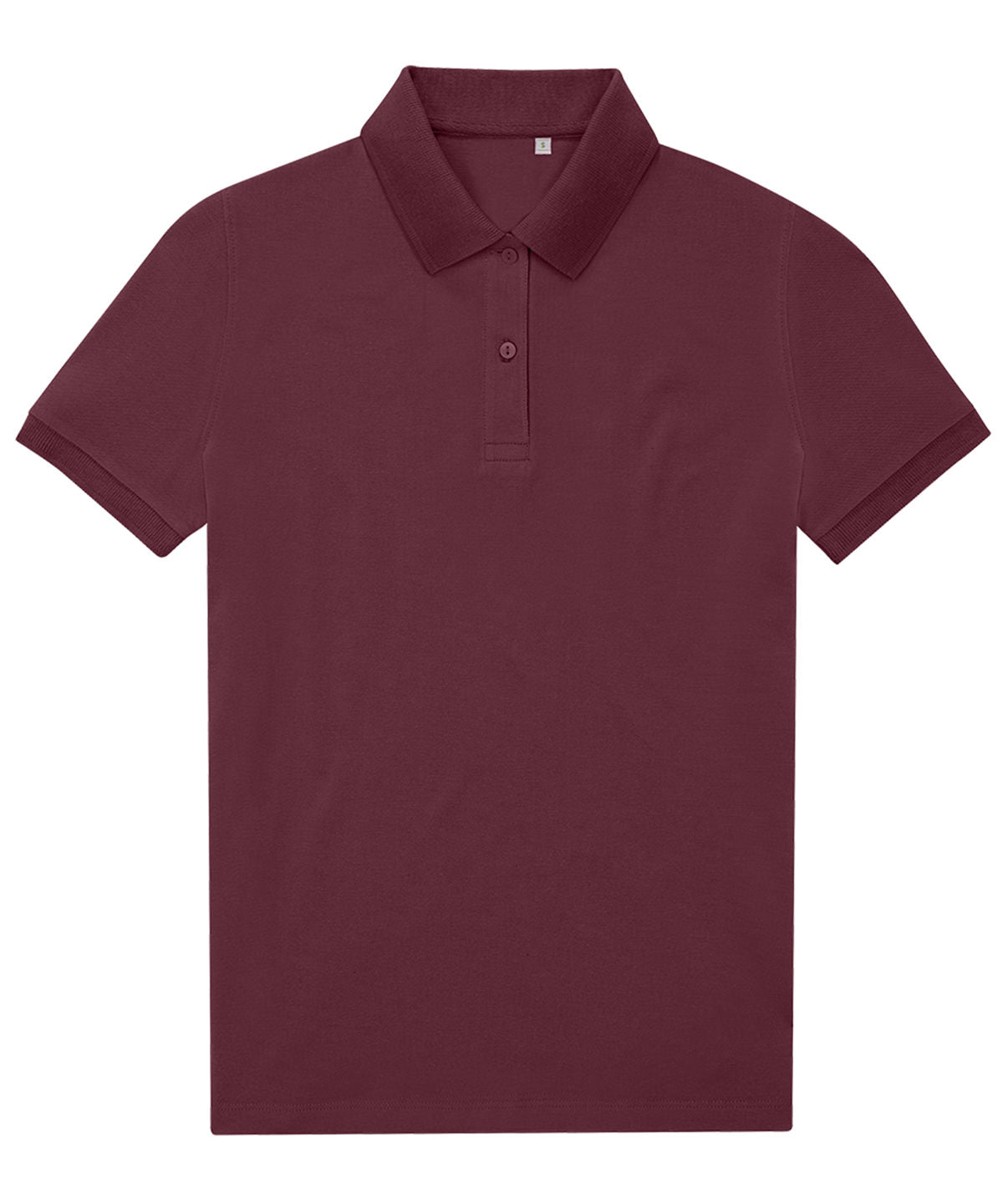 BC Mi Polo Ecolgico 65/35 para Mujer | Burdeos