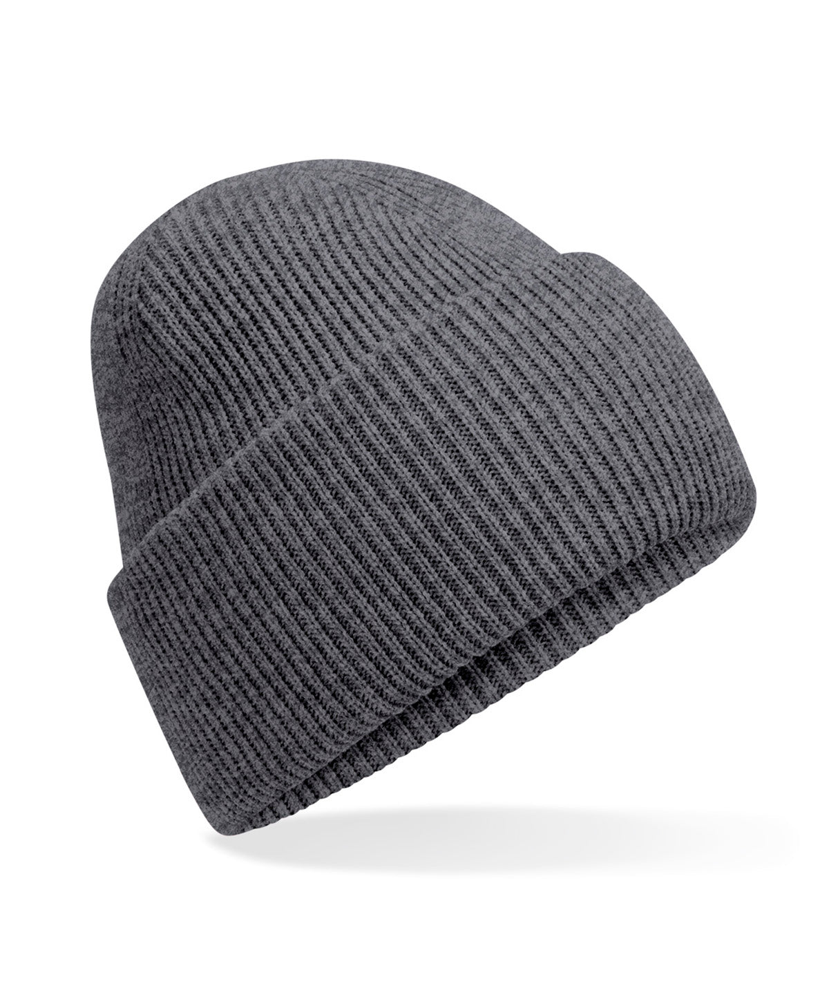 Gorro clsico de punto con borde profundo vuelto | Granito