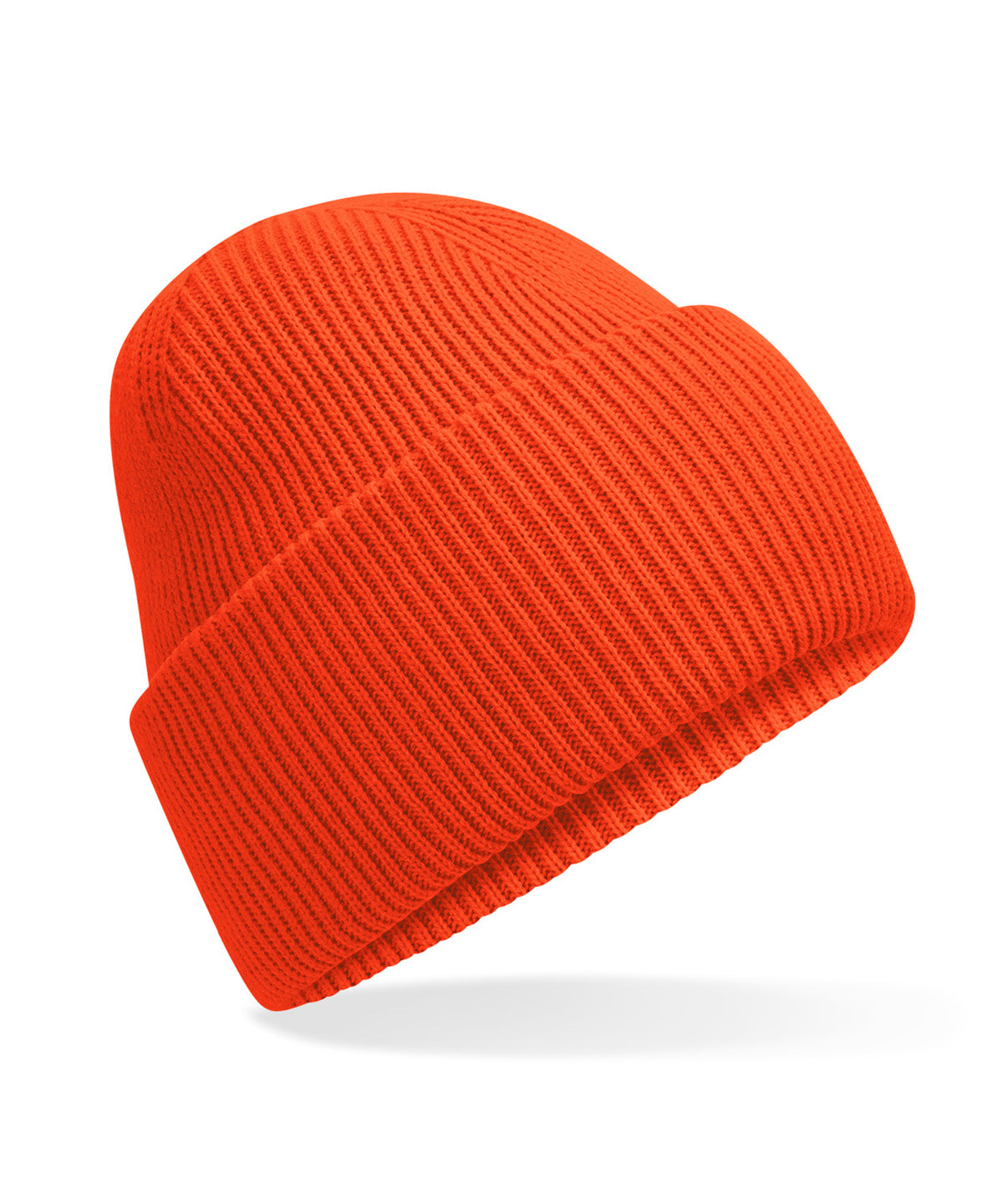 Gorro clsico de punto con borde profundo vuelto | Atardecer