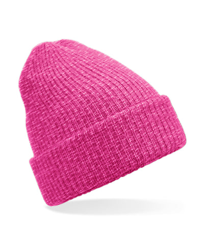 Gorro de punto en colores vivos | Rosa Brillante